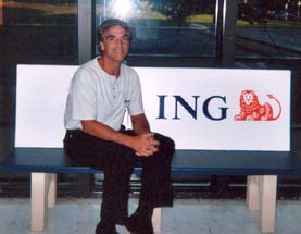 Norm Hebert on the ING bench
